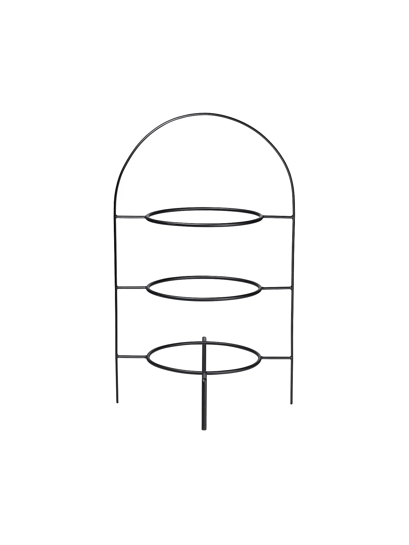 ASA SELECTION | Etagere 3-stufig 27x49cm schwarz | 
